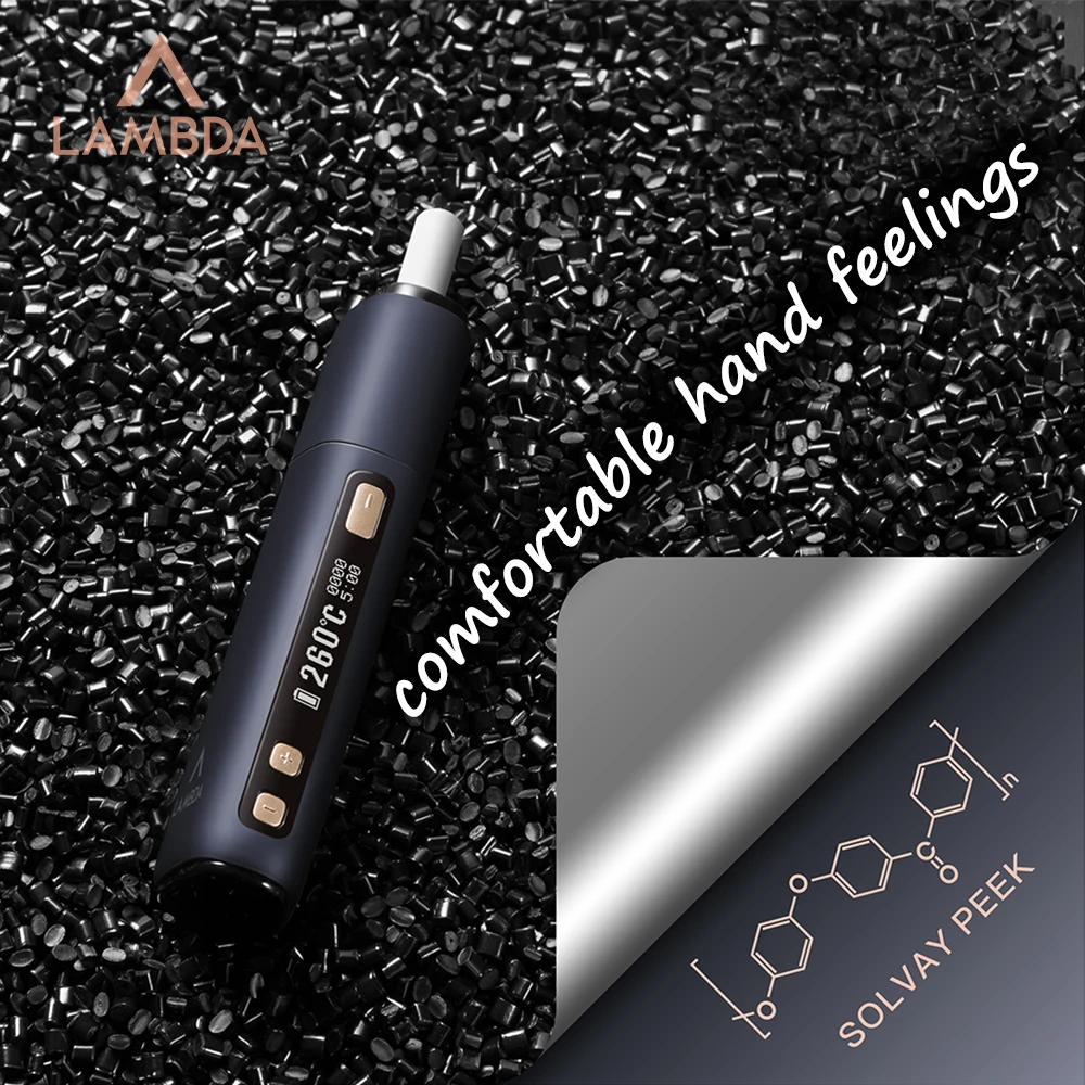 LAMBDA CC cigarette électronique, appareil Original qui ne brûle pas la chaleur, Kit de
