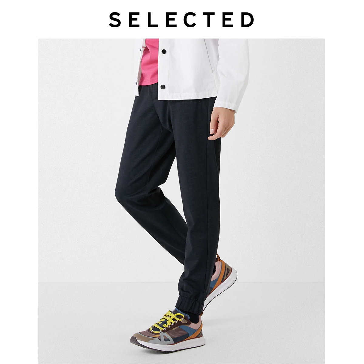 SELECTED Men Elastic Waist Drawstring Knitted Sports Leggings Pants S|419314558【Fan Get New Arrivals Coupons in the Description SELECTED Men Elastic Waist Drawstring Knitted Sports Leggings Pants S|419314558【Fan Get New Arrivals Coupons in the Description