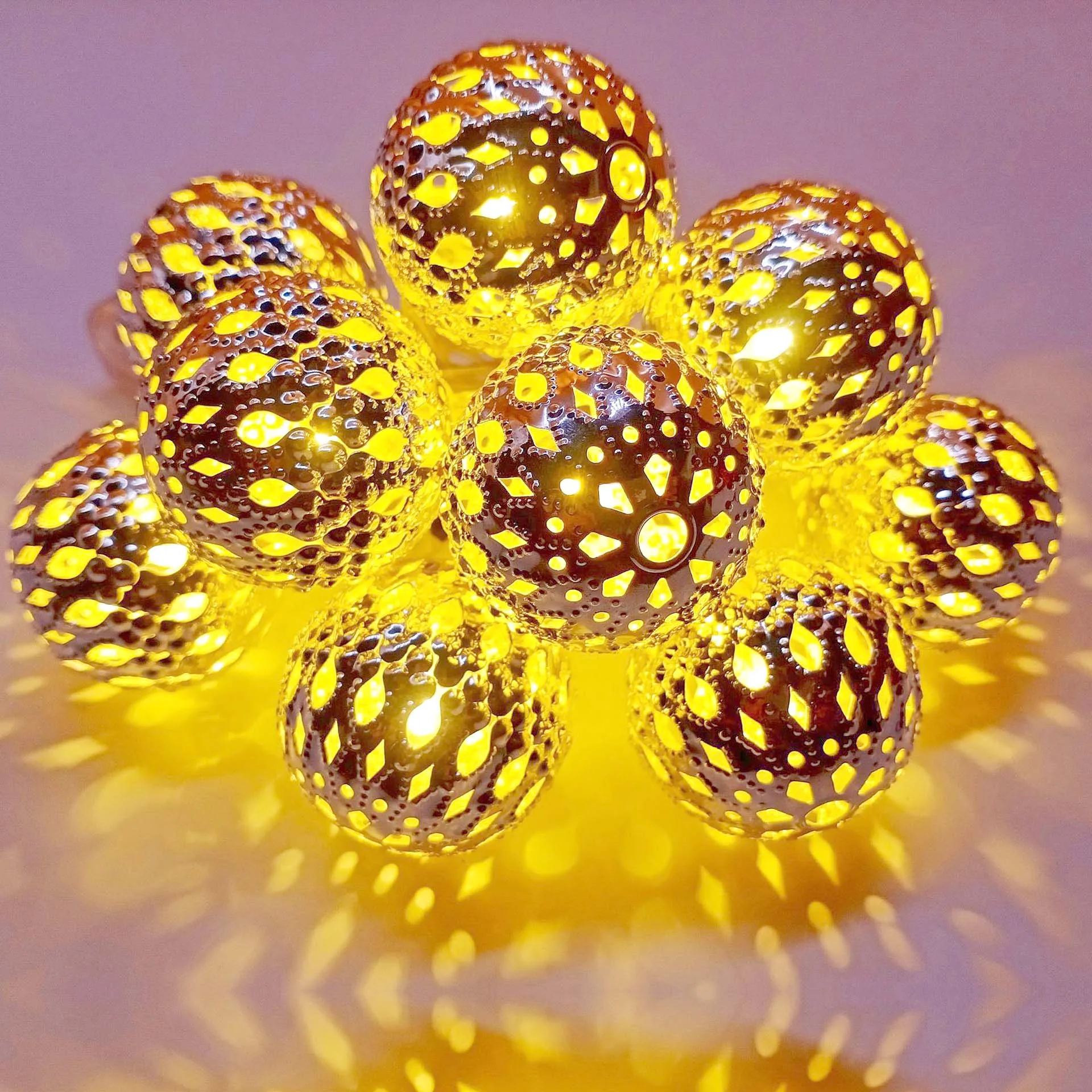 Светодиодная гирлянда на батарейках с питанием от USB | Лампы и освещение