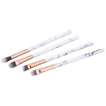 

10 Pcs Marble Makeup Brushes Collection Set Powder Contour Eyeshadow Foundation Cosmetic Tools
