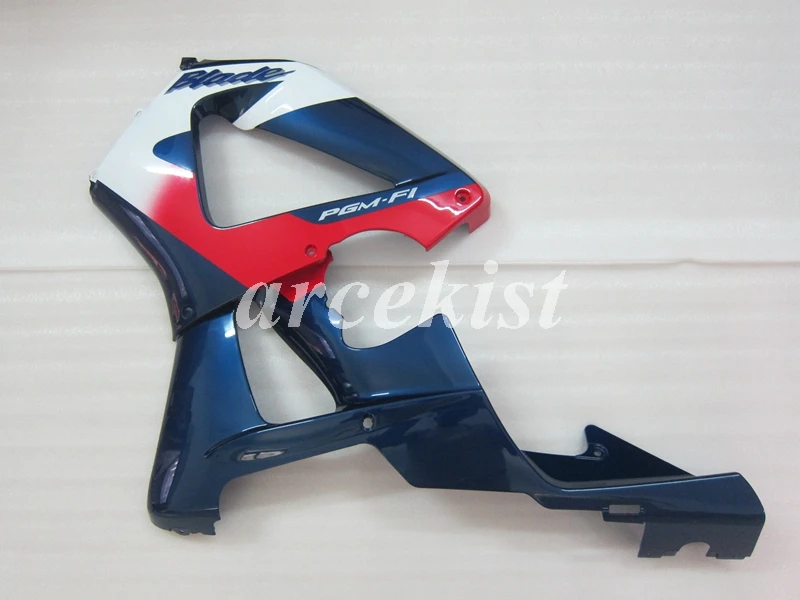 ABS мотоцикл обтекатели комплект для HONDA CBR 929RR 929 2000 2001 CBR929RR 00 01 CBR 900RR Кузов Набор на заказ красный синий