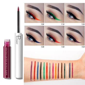 

1Pc Matte Liquid Eyeliner Quick Dry Waterproof Eye Liner Pencil Portable Colorful Eyeliner Cosmetic Makeup Tool
