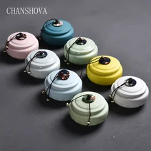 CHANSHOVA керамическая чайная коробка, чайная коробка, уплотнение, резервуар для хранения чая, чайный горшок, чайный набор кунг-фу, керамические банки с крышками, коробка для хранения чая