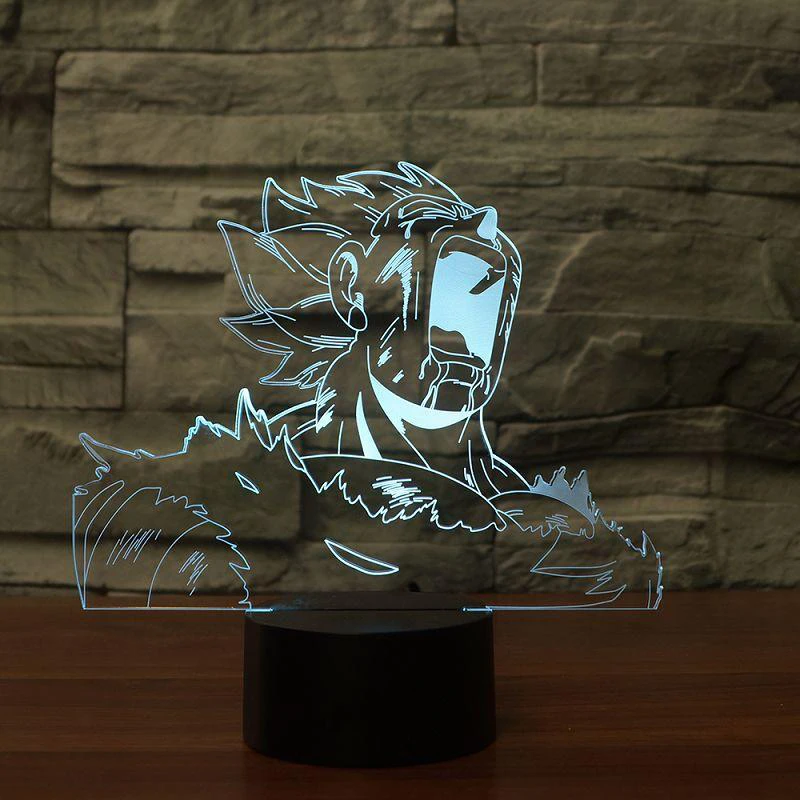 [Seven Neon] дракон Огненный Дракон акриловая 7 цветов Настольная лампа 3D лампа детский подарок Новинка Светодиодный Ночник светильник Сокол миллениума светильник