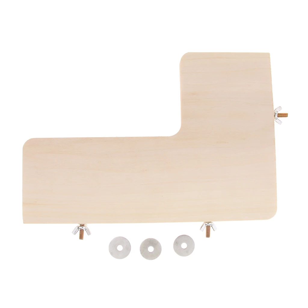 Durable Nontoxic Wooden Platform Hamster Toys for Bird Chinchilla