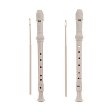 Descant сопрано рекордер Тройная флейта немецкий стиль с чистящей удочкой музыкальный инструмент