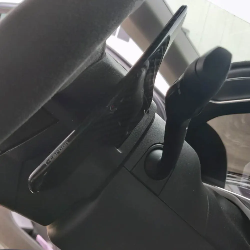 Для Ford Телец рулевого колеса автомобиля сдвиг весло переключения накладка Настоящее углеродное волокно DSG