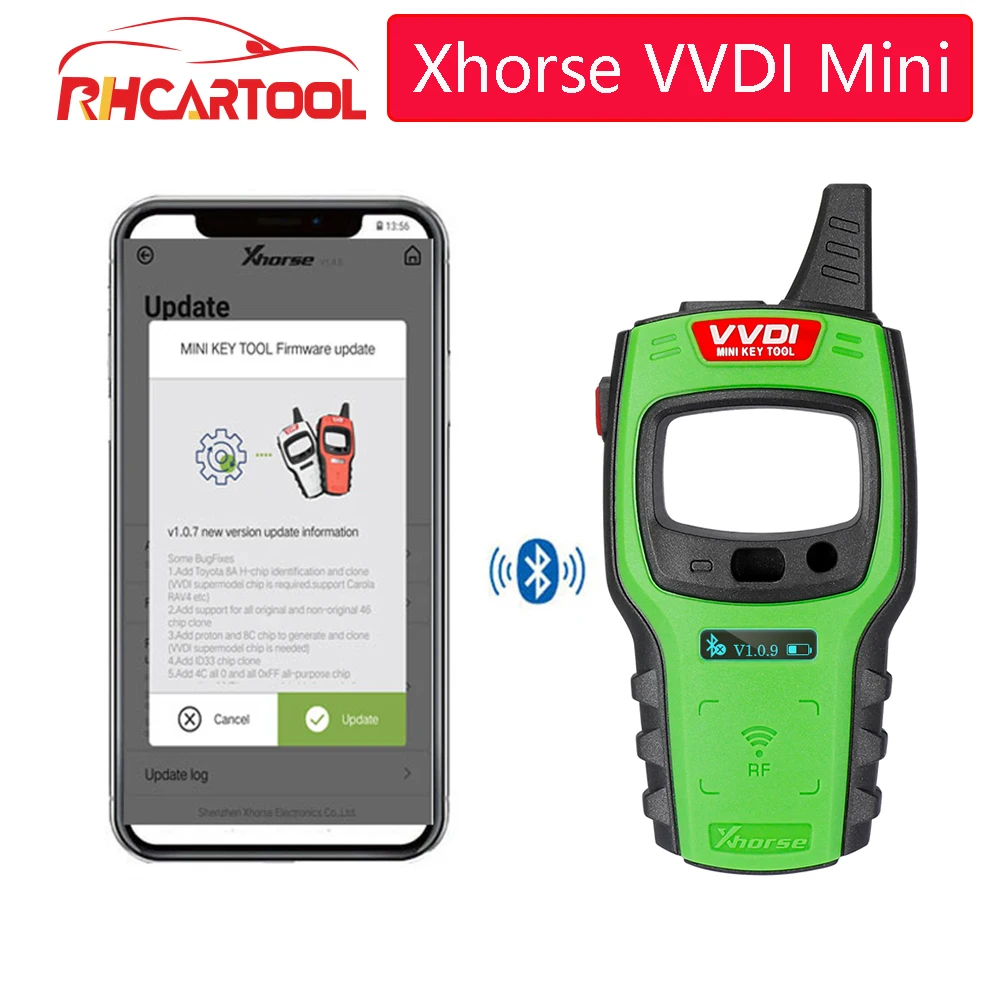 

OBD2 Diagnostic Xhorse VVDI MINI Key Tool Original Remote Key Programmer for VAG Cars Key Generator Programmer Multi-languages