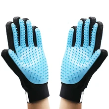 Стрижка кошек и собак перчатка для чистки шерсти домашних животных перчатка гребень для удаления волос Массажная щетка товары для животных Аксессуары для кошек