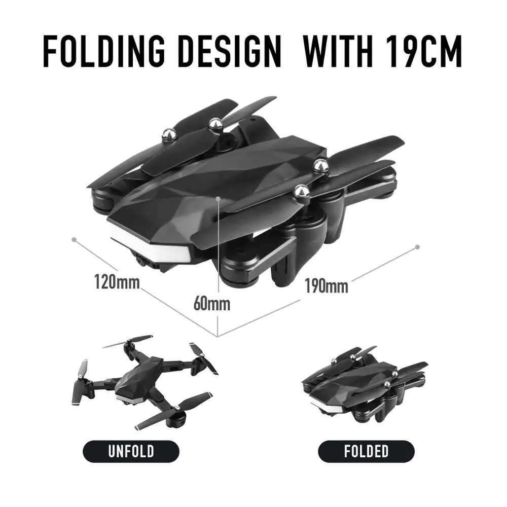 C53 gps Дрон с 4K HD камерой 5G wifi FPV RC Квадрокоптер складной Профессиональный вертолет дистанционного управления дроны игрушка