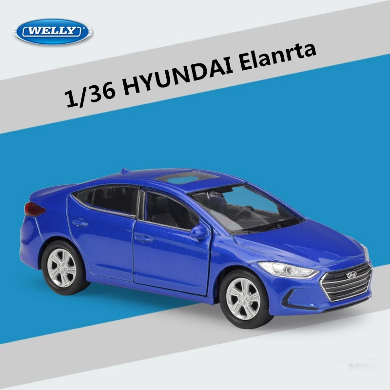 1:36 модель автомобиля HYUNDAI Elanrta Santafe Tucson из сплава Литые металлические игрушечные