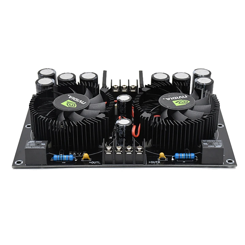 TDA7293 цифровой усилитель мощности звука 100 Вт* 2 2,0 канальный стерео Hifi аудио усилители DIY домашний кинотеатр AC 24 в 4 8 Ом усилитель