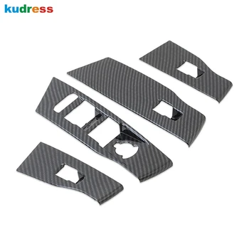 

For VW For Volkswagen T-Cross 2018-2020 ABS/Steel Car Window Lift Switch Panel Frame Decorative Cover Sticker Accessories