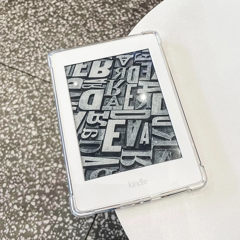 Capa transparente para Kindle Paperwhite, Caso 10th