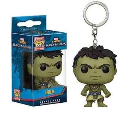 hulk key2 FUNKO POP Мстители одежда «Супергерои» Халк фигурки Фильм Винил движущиеся и игрушечные фигурки игрушки Фигурки Коллекционная модель игрушка для детей - Цвет: hulk key2