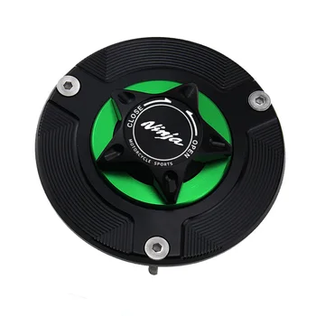 

Gas Fuel Tank Cap Cover for KAWASAKI EX250R NINJA 250R NINJA 300 2008-2014 Motorcycle Accessories CNC Aluminum Black