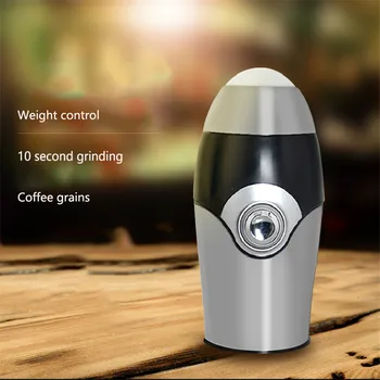 

Electric Bean Grinder Stainless Steel Multi-function Coffee Bean Grinder Household Grain Superfine Grinder Small
