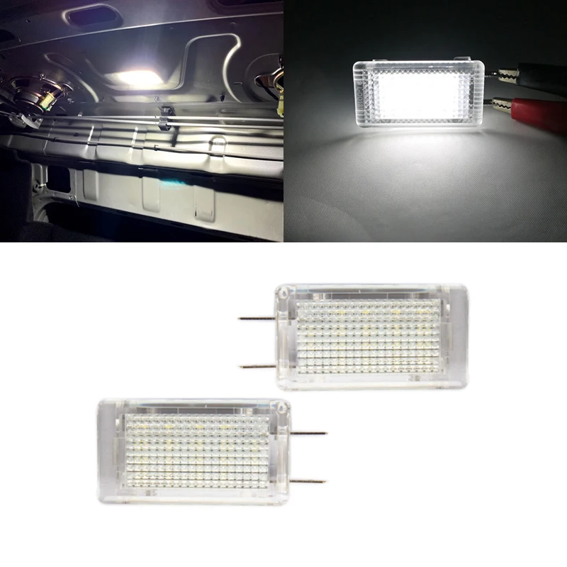 For Porsche 964 986 987 996 993 997 GT Cayenne Carrera Boxster SMD Error Free White Led Trunk Luggage Compartment Lights | Автомобили и