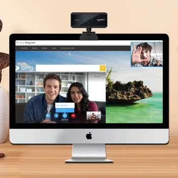 

New USB HD Mic Webcam Supports 720P/ 1080P Video Talking ABS Web Cam 5 Million Pixels High-Definition Camera For Computers