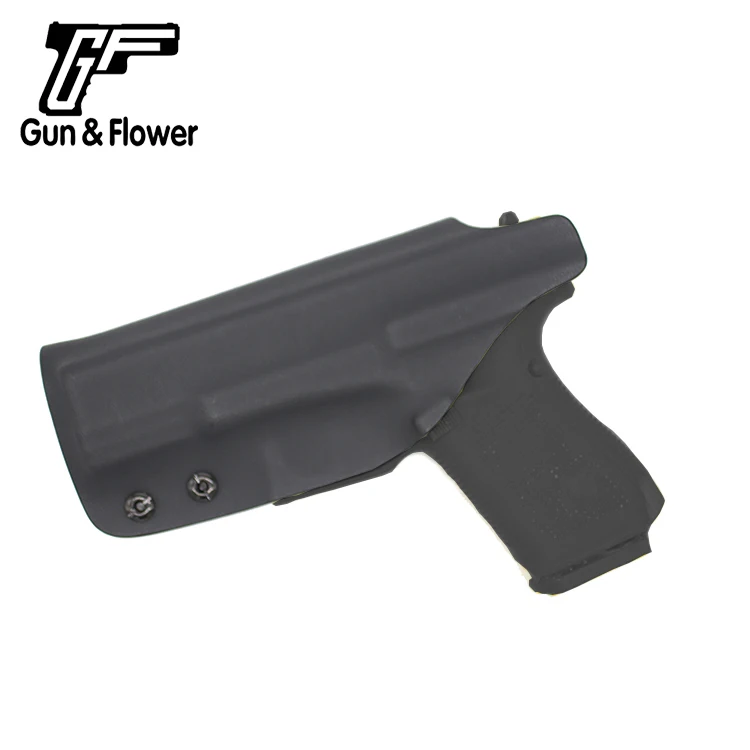 Пистолет с цветочным рисунком Glock 19/23/25/32 IWB Kydex кобура черного цвета с зажимом для крепления к поясному ремню для пистолетов Глок