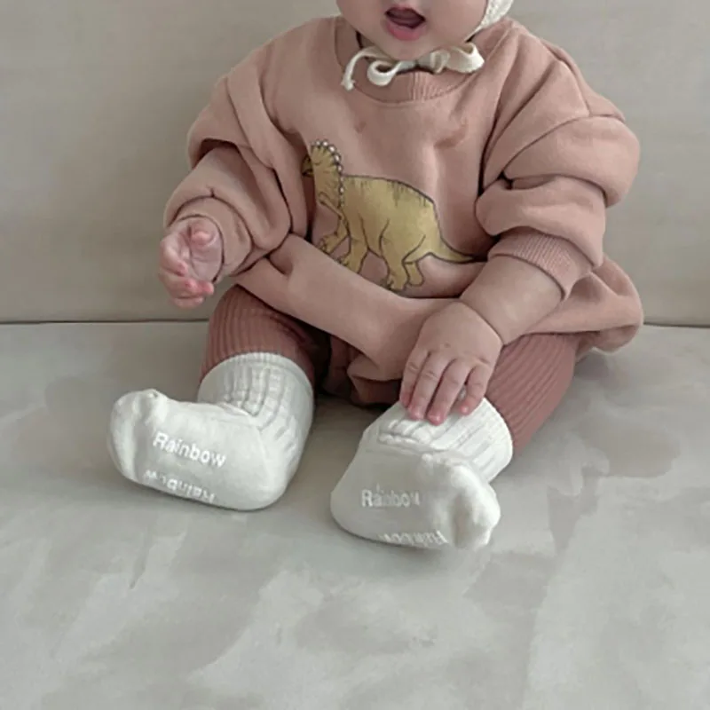 Baby Romper Baby Boy Bodysuits Autumn Baby Bodysuits Dinosaur Toddler One Piece Fleece Bodysuits for Boys Girls