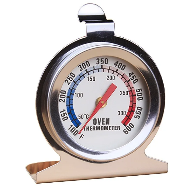 1 Piece Baking Thermometer Cake Oven Thermometer Stainless Steel Sitting 600 Degree Kitchen Cookware Baking Supplies
