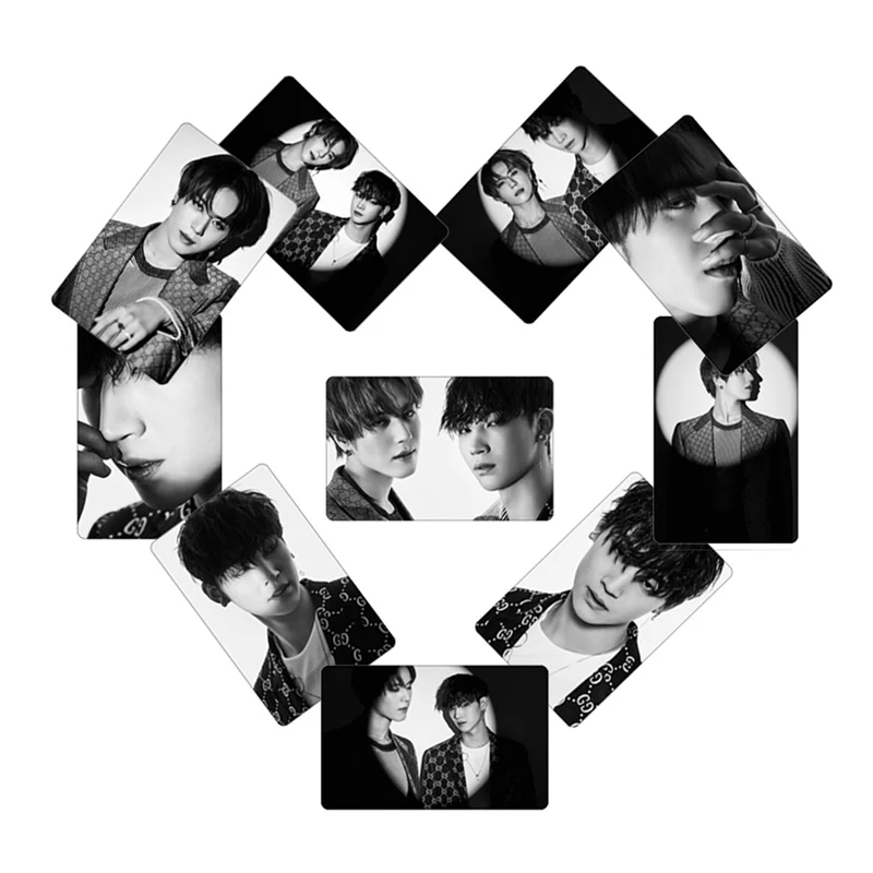 10 шт./компл. Kpop GOT7 JUS2 Мини альбом карты с кристаллами наклейка фокус фотостудия наклейка фото Stikcy карта для фанатов подарок