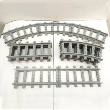 

10PCS Straight Train Track Railroad Non-Powered Rail Accessories for Kids Toy