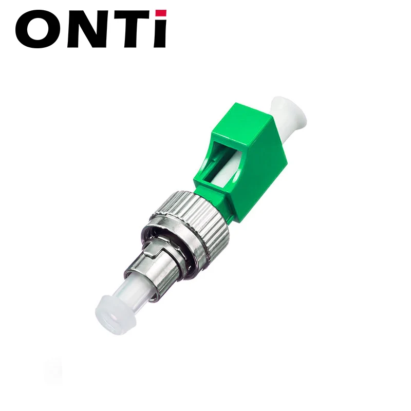 Onti 2 pces lc fêmea para fc masculino LC-FC upc/apc sm 9/125 hybird fibra óptica adaptador conector LC-FC mm acoplador