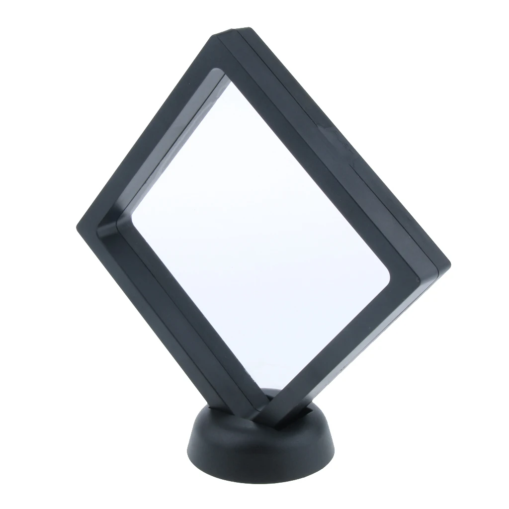 10 Pcs 3D Floating Frame Display Holder Coin Display Stand for Challenge Coins Jewelry Antique Medal Bracelets Necklaces Earring