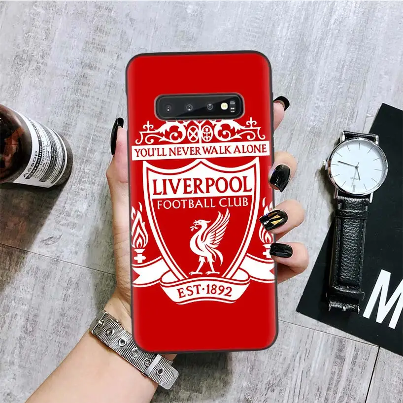 Черный чехол Liverpool Club для samsung Galaxy S10+ Plus Lite Note 10 9 8 S9 S8 J4 J6+ Plus S7 S6 Edge, чехол для телефона - Цвет: BA352-10