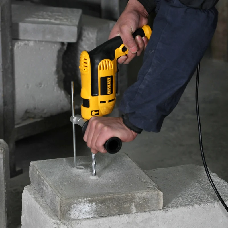 DeWalt электроинструмент DWD024 DWD025K электрическая Ударная дрель настенное сверление СКОРОСТЬ РЕГУЛИРОВКИ фонарика ударное сверло