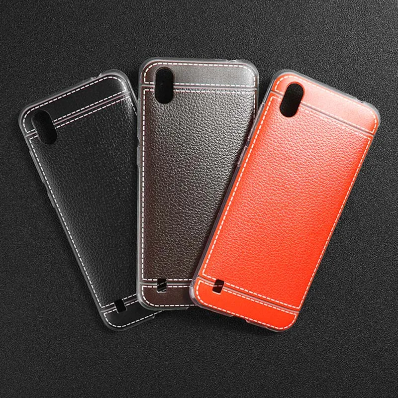 Окрашенный чехол для ZTE Nubia M2 силиконовый Обложка мягкая TPU личи плетенки Shell Anti Knock