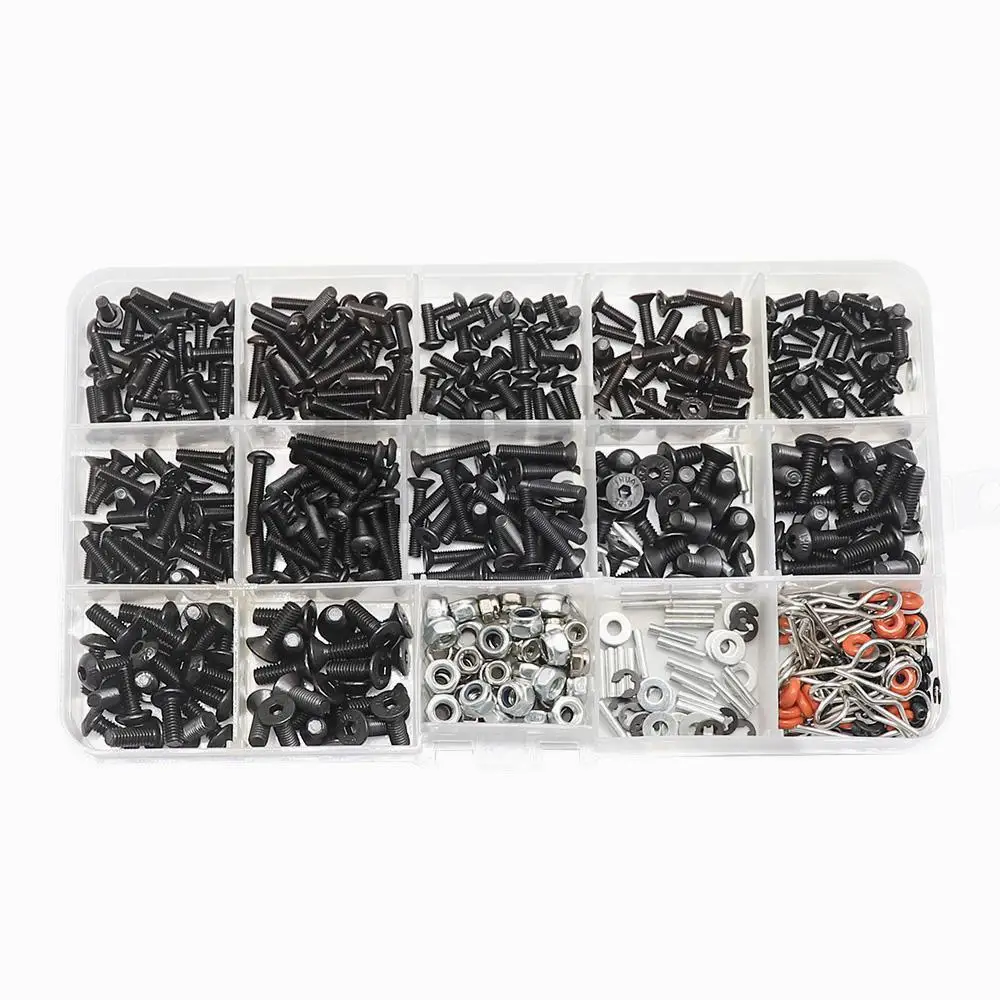 Screws Box Set for 1/10 HSP Traxxas TRX-4 TRX-6 Tamiya CFX MST HPI Kyosho D90 Scx10 D110 AXIAL D110 Remote Control RC Car Parts - Image 3