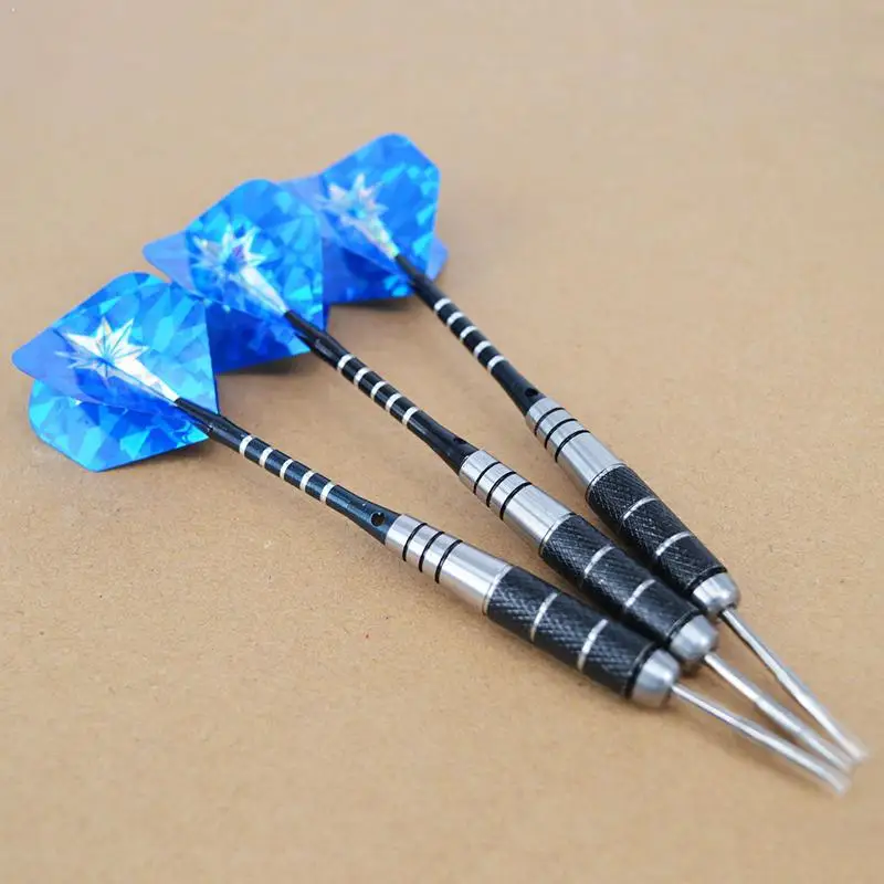 

3pcs/Set Professional Tungsten Steel Needle Tip Darts Sports Steel Shafts With Darts Flights Tip Dart Darts 22g R1K0