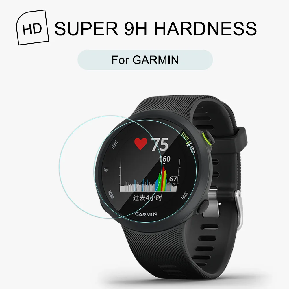 Стеклянная пленка NEWCOOL 9H 2.5D для смарт-часов Garmin Forerunner 45, защита экрана из закаленного стекла для Forerunner 45 s, защитная пленка