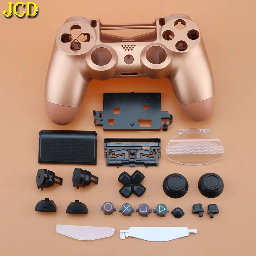 JCD для PS4 Pro Slim JDS 040 контроллер полный комплект корпус кнопка мод комплект для Playstation 4 Dualshock 4 геймпад корпус крышка - Цвет: M