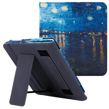 

BOZHUORUI case for kobo libra h2o 7 inch eReader - Portable Handheld Stand Smart Cover with Auto Sleep/Wake