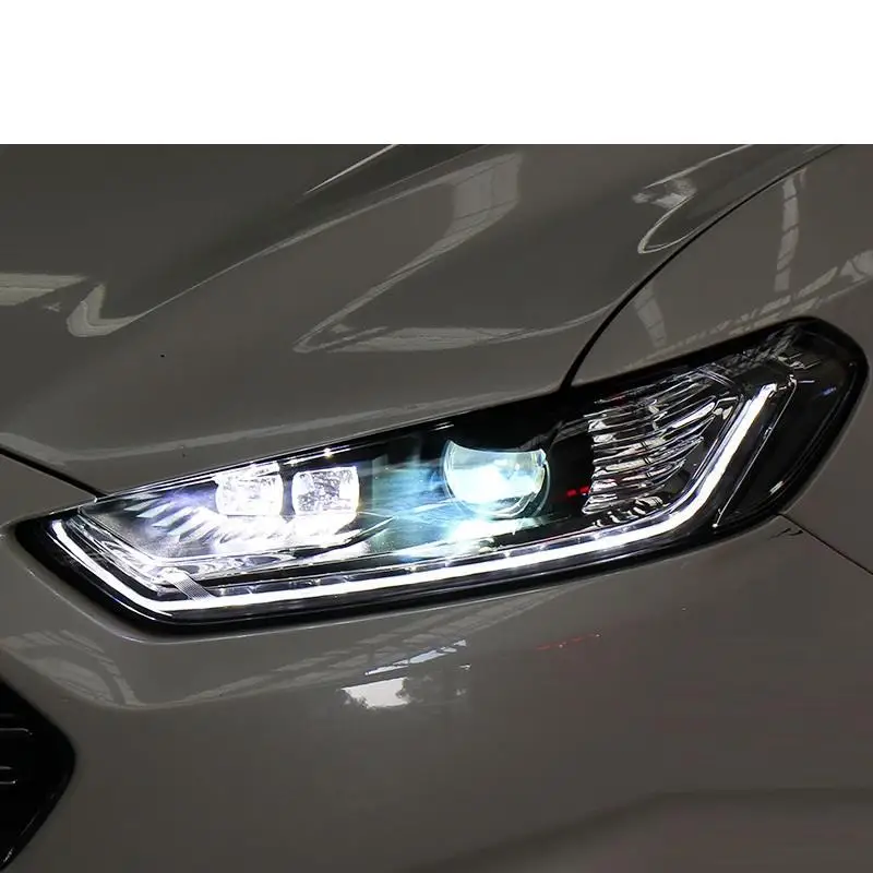 Автомобильные лампы Drl дневные ходовые огни Luces Led Para авто освещение фары 13 14 15 16 17 для Ford Mondeo