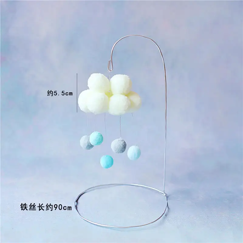 Cloud tassel set B Украшение в виде мыши, ветряная мельница, облака, свадебные топперы для торта, вечерние Детские принадлежности для выпечки, подарки на день рождения, любовь - Цвет: Cloud tassel set B