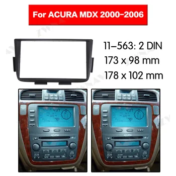 

Radio Facia For ACURA MDX 2000-2006 2DIN Bracket dvd player Fascia Car Stereo Radio Installtion Dash