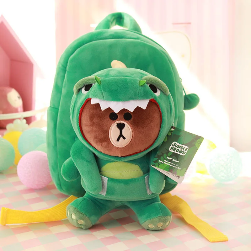 Plush Backpack X GZTZMY stellalou Rabbit плюшевый рюкзак Duffy Bear новые друзья мягкие игрушки Детский Школьный Рюкзак Мягкая Кукла Плюшевая сумка в форме животного для девочек - Цвет: Plush Backpack X
