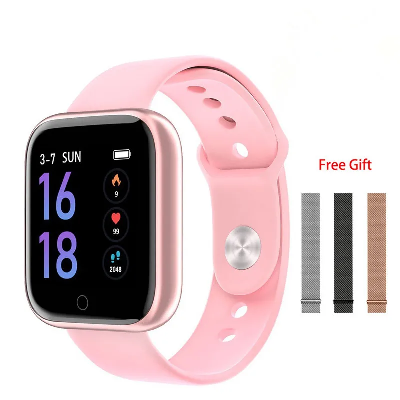 

T80 Women Smart Watch IP67 Waterproof Heart Rate Monitor Blood Pressure Mens Smartwatch Sport Smart Bracelet Wach