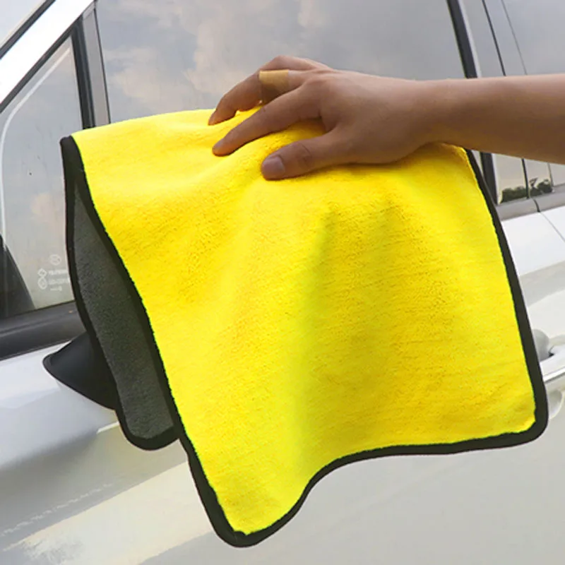 30*30 см полотенца из микрофибры для мытья автомобиля Уход За чисткой машинные