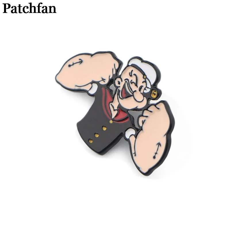 Patchfan мультфильм Броши с персонажами Мужчины Женщины Прайд цинк эмаль шпильки медаль для рубашки рюкзак одежда сумка Украшение значок A2266