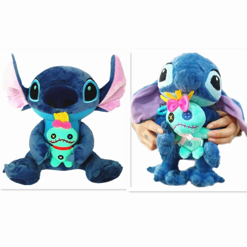 25 см Стич Scrump аниме милые мягкие плюшевые игрушки куклы на день рождения Рождественский подарок детям коллекция