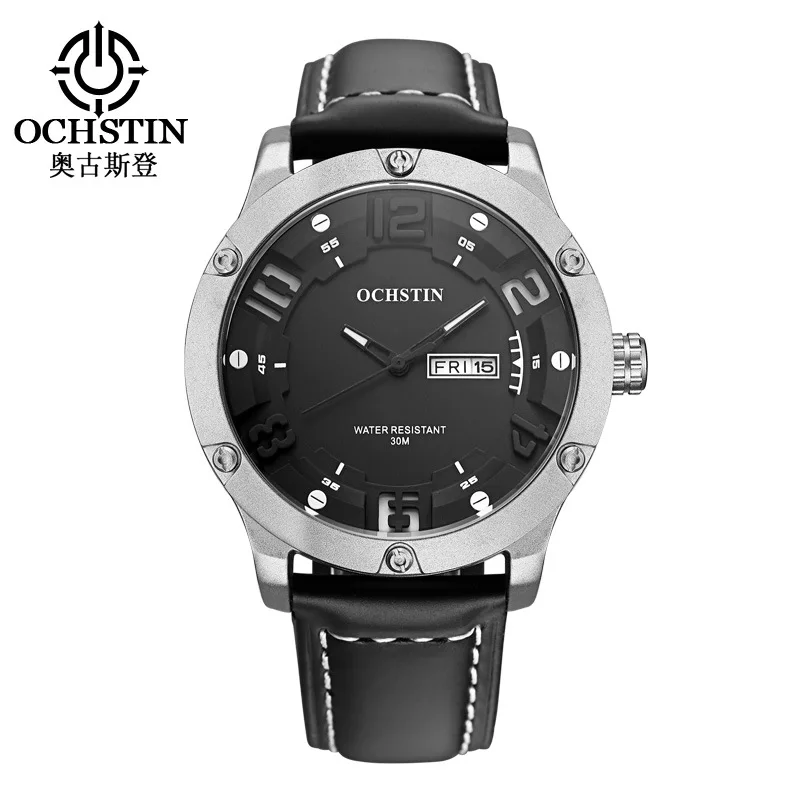 

Hot Selling Night Light Watch Switzerland Brand Waterproof Large Dial MEN'S Watch MEN'S Leather Belt
