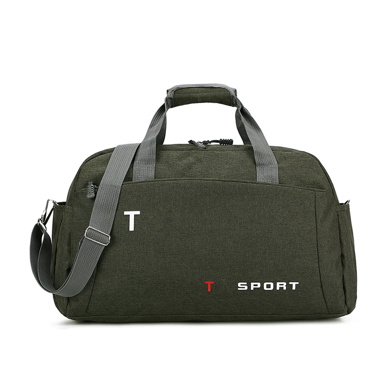 ArmyGreen Travel bag Большая вместительная женская сумка для путешествий, многофункциональная Дорожная сумка на выходные, большая дорожная сумка, Мужская водонепроницаемая сумка для ручной клади, Сумка Для Боулинга - Цвет: ArmyGreen Travel bag