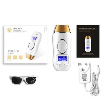 

Hair Removal Tools HD LCD Display Compact Size Women Hair Removal Device Electric 400000 Flash Pulsed Light Epilator Whole Body