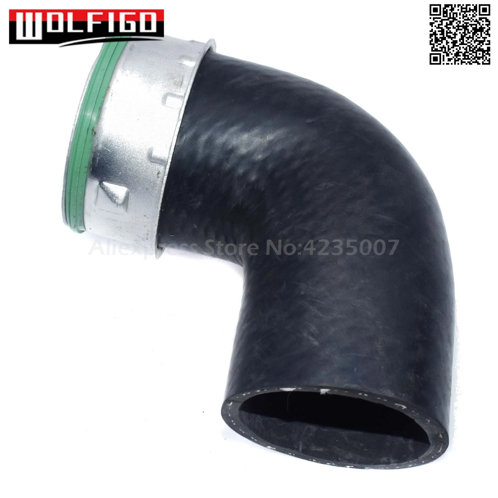WOLFIGO Turbo Intercooler Hose Pipe 3B0145838 For Audi A4 B6 B7 for Skoda SuperB for VW Passat 1.9 2.0 TDI 3B0 145 838 A New